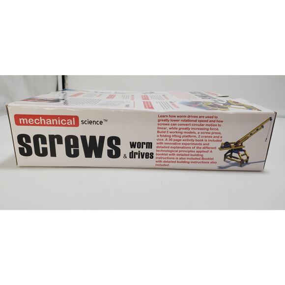 Engino Education Mechanical Science - Screws & Worm Drives **NOS** - Picture 4 of 7